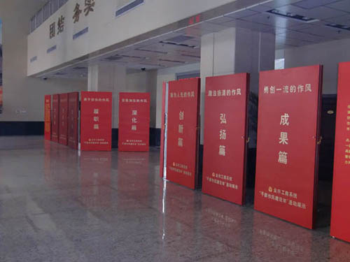 不銹鋼（折合式）展板